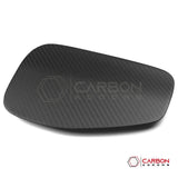 2018+ Jeep Wrangler JL / 2020+ Gladiator JT Real Carbon Fiber Fuel Door Gas Cap Cover | Glossy or Matte