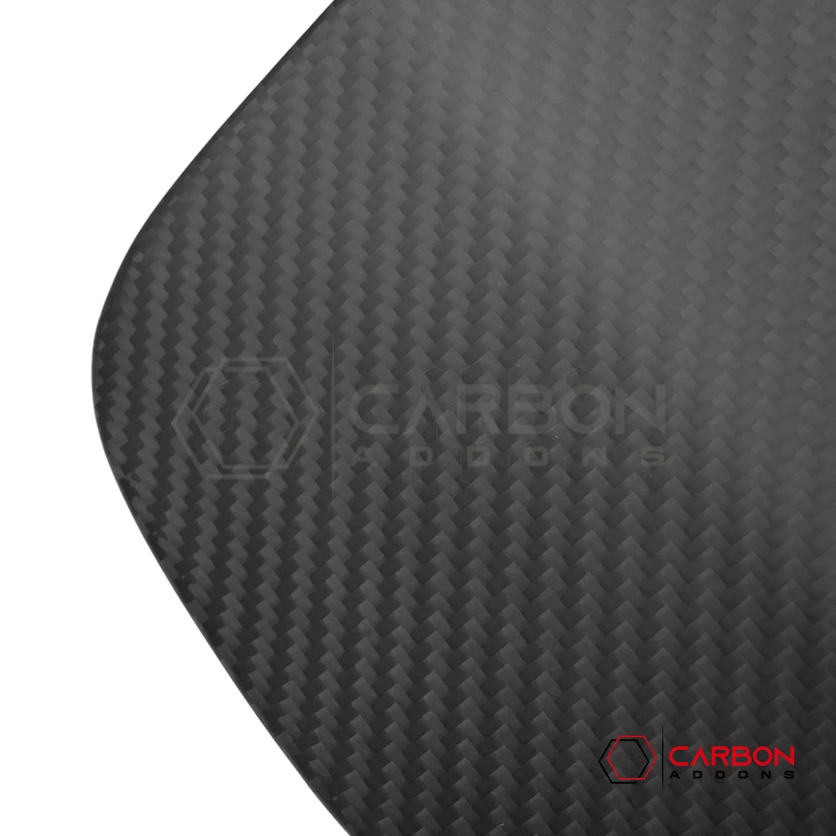 2018+ Jeep Wrangler JL / 2020+ Gladiator JT Real Carbon Fiber Fuel Door Gas Cap Cover | Glossy or Matte