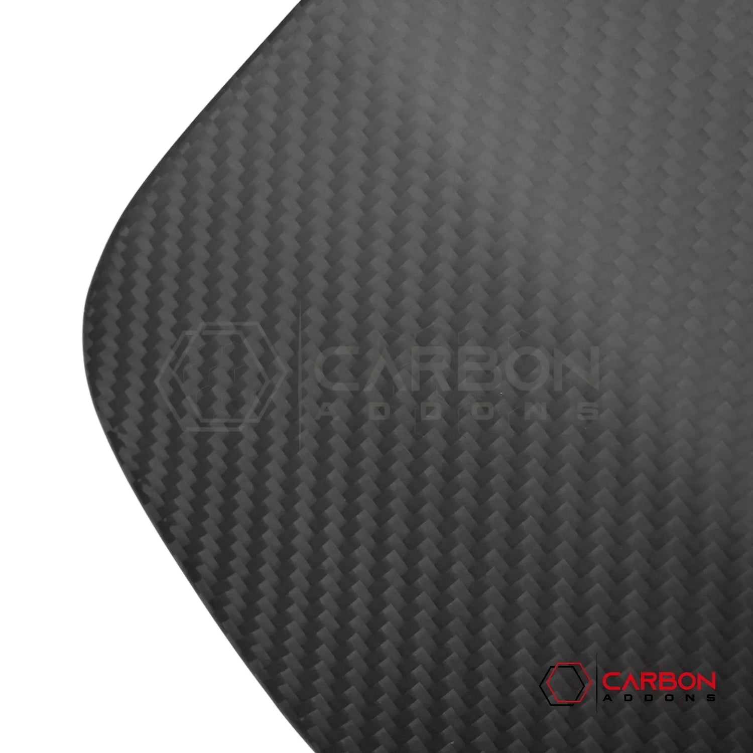 2018+ Jeep Wrangler JL / 2020+ Gladiator JT Real Carbon Fiber Fuel Door Gas Cap Cover | Glossy or Matte