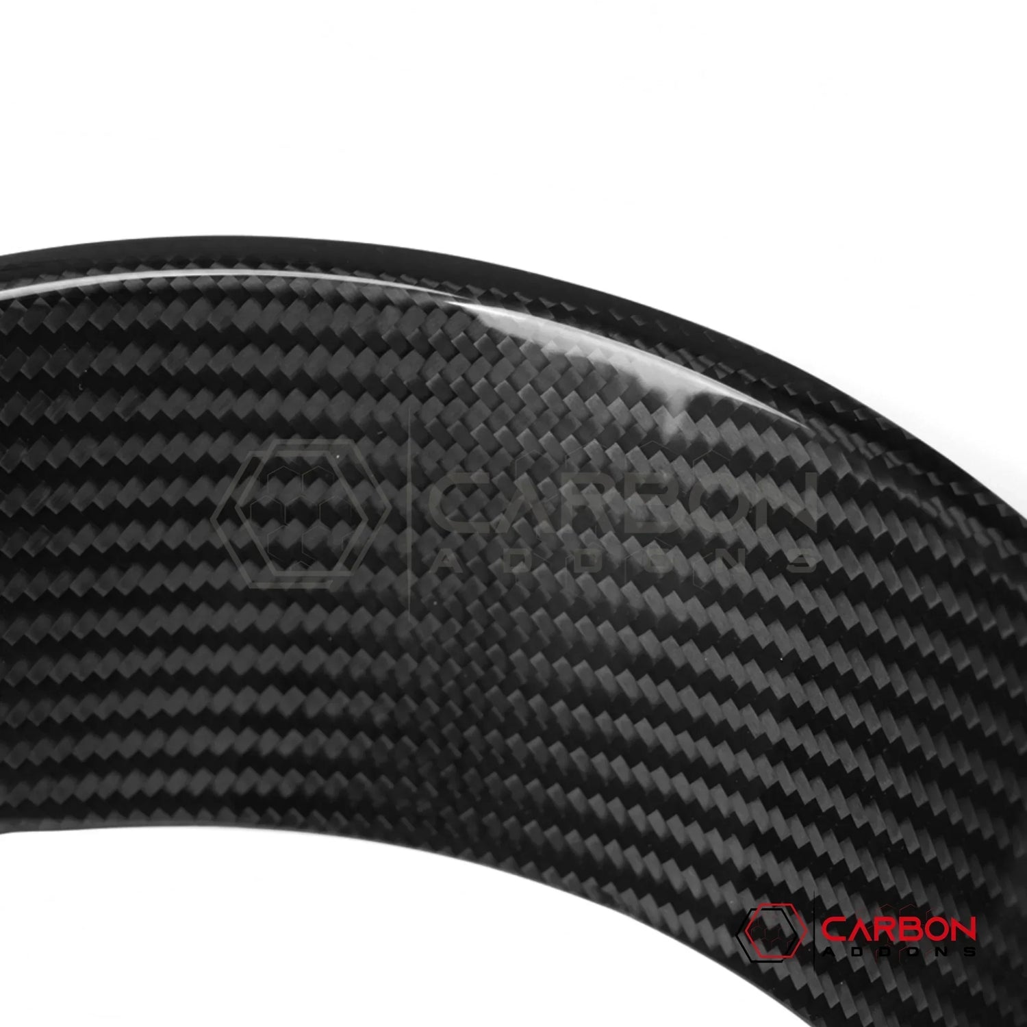 Jeep Gladiator JT Headlight Ring Frame Bezel Cover – Real Dry Carbon Fiber (Glossy or Matte) 2020–Current