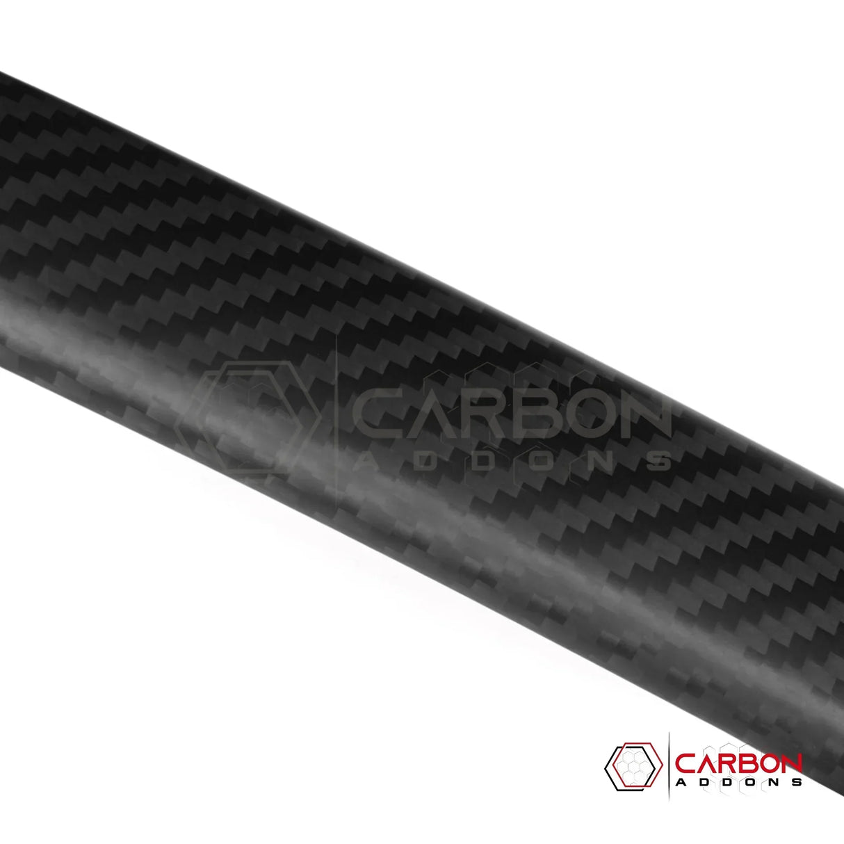 2018+ Jeep Wrangler JL & 2020+ Gladiator JT Real Carbon Fiber A & B Pillar Grab Handle Trim Covers (4pcs)