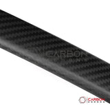 2018+ Jeep Wrangler JL & 2020+ Gladiator JT Real Carbon Fiber A & B Pillar Grab Handle Trim Covers (4pcs)