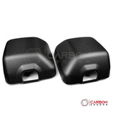 2018+ Jeep Wrangler JL & 2020+ Gladiator JT Real Carbon Fiber Mirror Covers (With or Without Turn Signal)