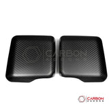 2018+ Jeep Wrangler JL & 2020+ Gladiator JT Real Carbon Fiber Mirror Covers (With or Without Turn Signal)