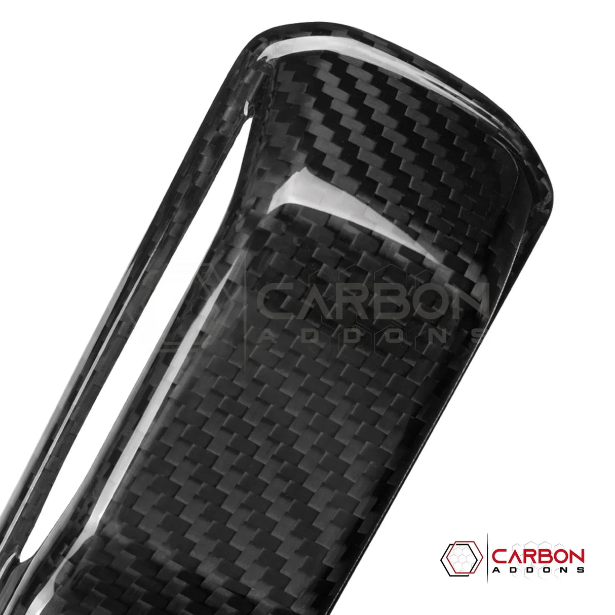 2018+ Jeep Wrangler JL & 2020+ Gladiator JT Real Carbon Fiber Windshield Hold Down Bracket Covers (2pcs)
