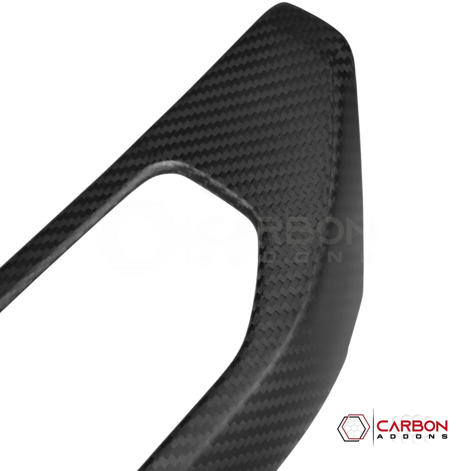2018+ Jeep Wrangler JL & 2020+ Gladiator JT Real Carbon Fiber Push Start & Radio Control Trim Cover