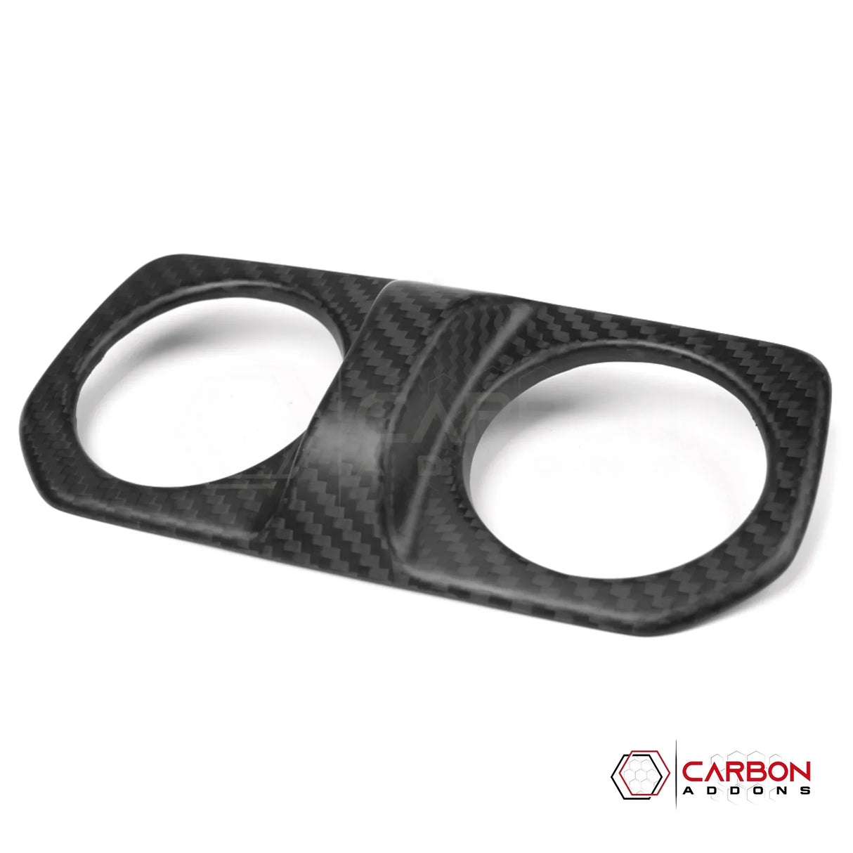 2018+ Jeep Wrangler JL / 2020+ Gladiator JT Rear Air Vents Outlet Cover – Real Dry Carbon Fiber (Glossy or Matte) 2020–Current