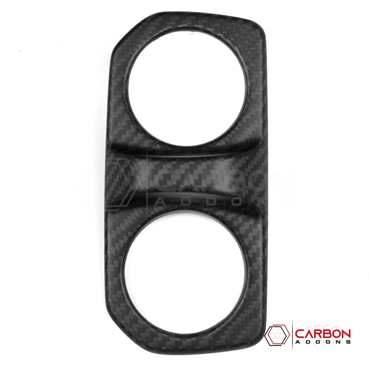 2018+ Jeep Wrangler JL / 2020+ Gladiator JT Rear Air Vents Outlet Cover – Real Dry Carbon Fiber (Glossy or Matte) 2020–Current