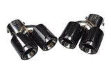BMW 2/3/4 Series G42 G20/G21 G23 Carbon Fiber Dual Muffler Tips (2019+) - K2 Industries
