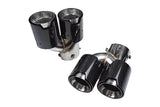 BMW 2/3/4 Series G42 G20/G21 G23 Carbon Fiber Dual Muffler Tips (2019+) - K2 Industries