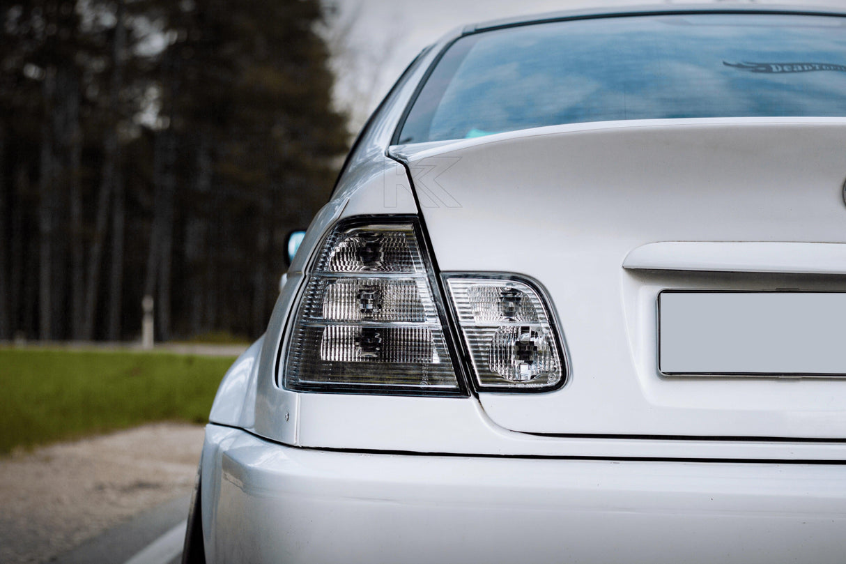 BMW 3-Series E46 COUPE Clear Tail Lights (1998-2001)