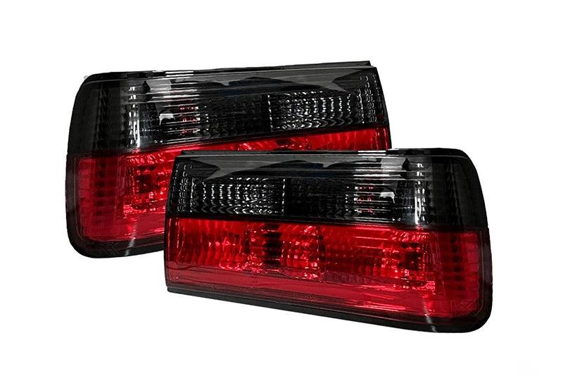 BMW 3-Series E30 Red/ Smoked Tail Lights- Facelift (1988-1994)