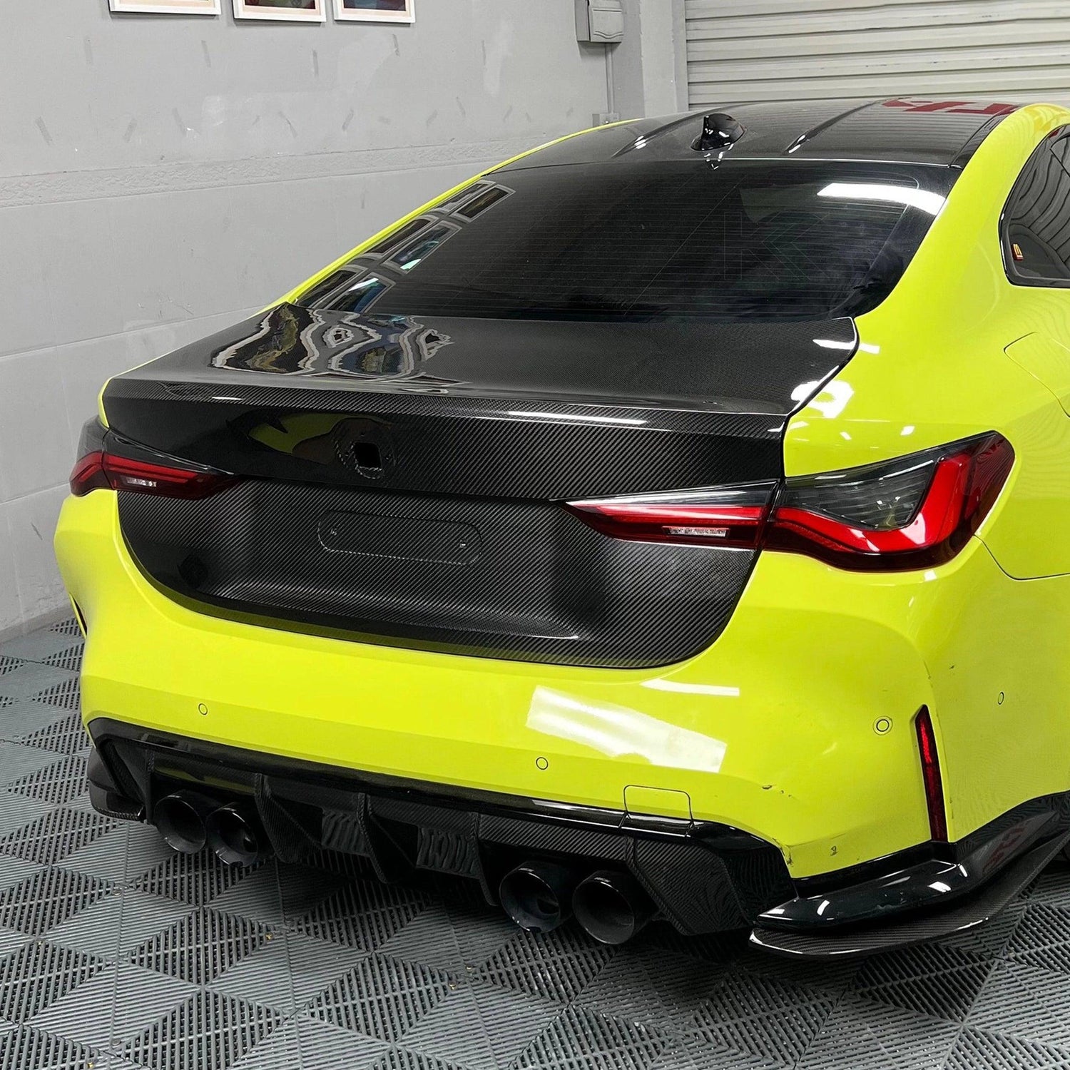 BMW 4 Series G82 M4 OEM Style Carbon Fiber Trunk (2021+) - K2 Industries