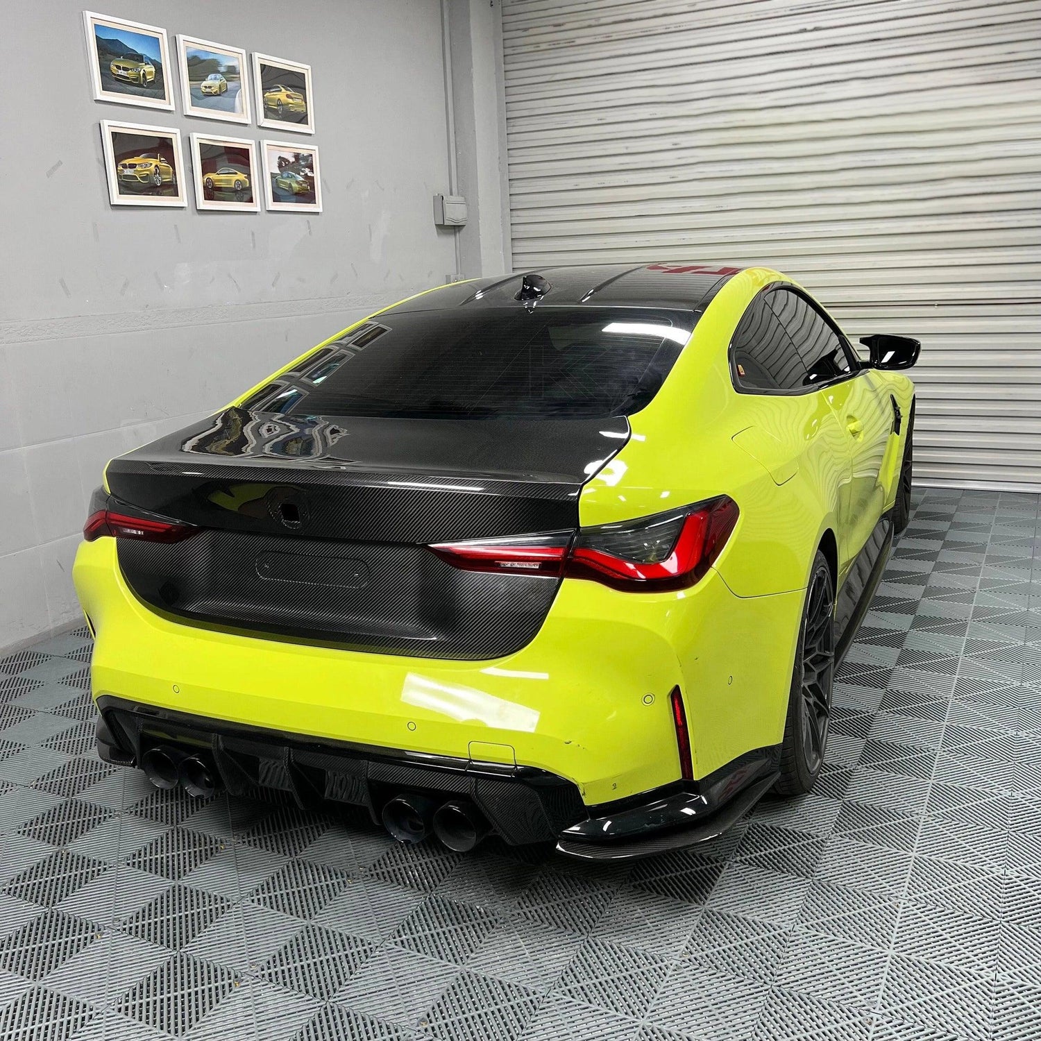 BMW 4 Series G82 M4 OEM Style Carbon Fiber Trunk (2021+) - K2 Industries