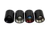 BMW 2/3/4 Series M2 M3 M4 G80 G81 G82 G87 Single Carbon Fiber Muffler Tip Set (2020+)
