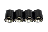 BMW 2/3/4 Series M2 M3 M4 G80 G81 G82 G87 Single Carbon Fiber Muffler Tip Set (2020+)