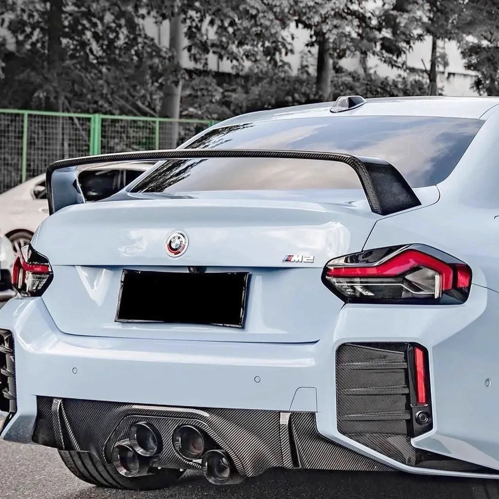 MP Style 1 Pre-Preg Carbon Fibre Boot Spoiler For BMW G87 M2 G42 2 Series 23-Present