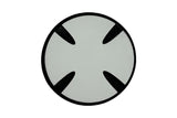 BMW Roundel Emblem Covers - Full Carbon Fiber Black and White Style V2