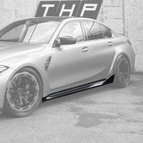 BMW 3/4 Series G80 G81 G82 G83 MP Style Carbon Fiber Side Skirts (2019 - 2024)
