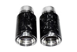 BMW Universal Fit Carbon Fiber Single Muffler Tips