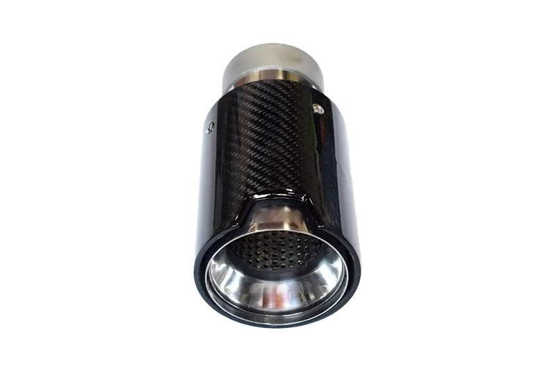 BMW Universal Fit Carbon Fiber Single Muffler Tips