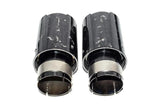 BMW Universal Fit Carbon Fiber Single Muffler Tips