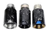 BMW Universal Fit Carbon Fiber Single Muffler Tips