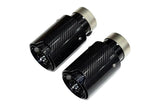 BMW Universal Fit Carbon Fiber Single Muffler Tips