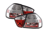 BMW 3-Series E90 Sedan OE Style Chrome LED Taillights(2005-2008)