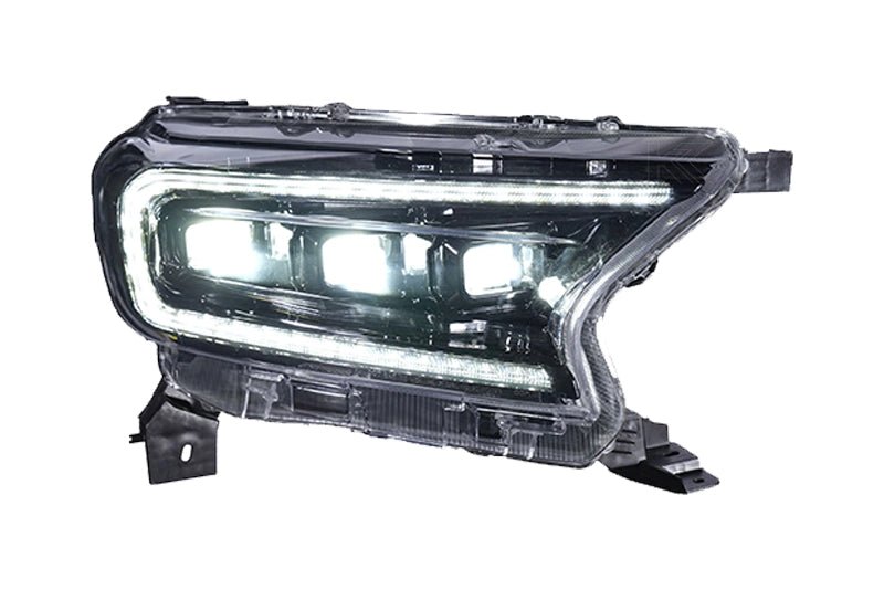 Infinite Series Headlight and DRL Grille 2pc Bundle 19-23 Ford Ranger OLM Outside Line Motoring