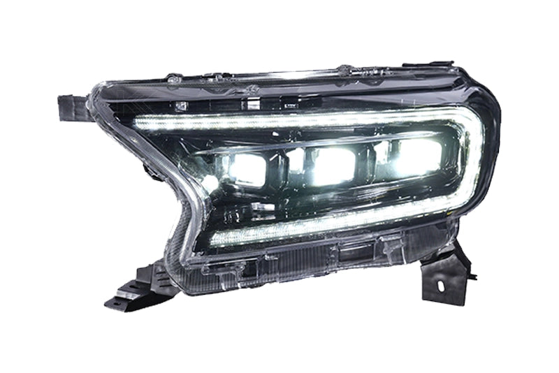 Infinite Series Headlight and DRL Grille 2pc Bundle 19-23 Ford Ranger OLM Outside Line Motoring