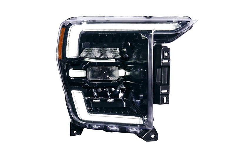Infinite Series Headlight and DRL Grille 2pc Bundle 21-23 Ford F150 OLM Outside Line Motoring