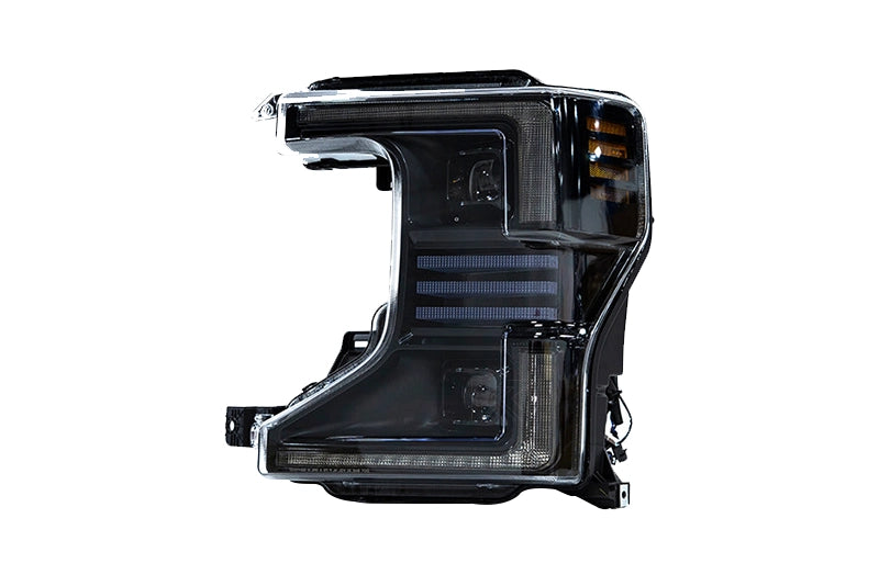 Essential Series Headlight and DRL Grille 2pc Bundle 20-22 Ford Super Duty OLM Outside Line Motoring