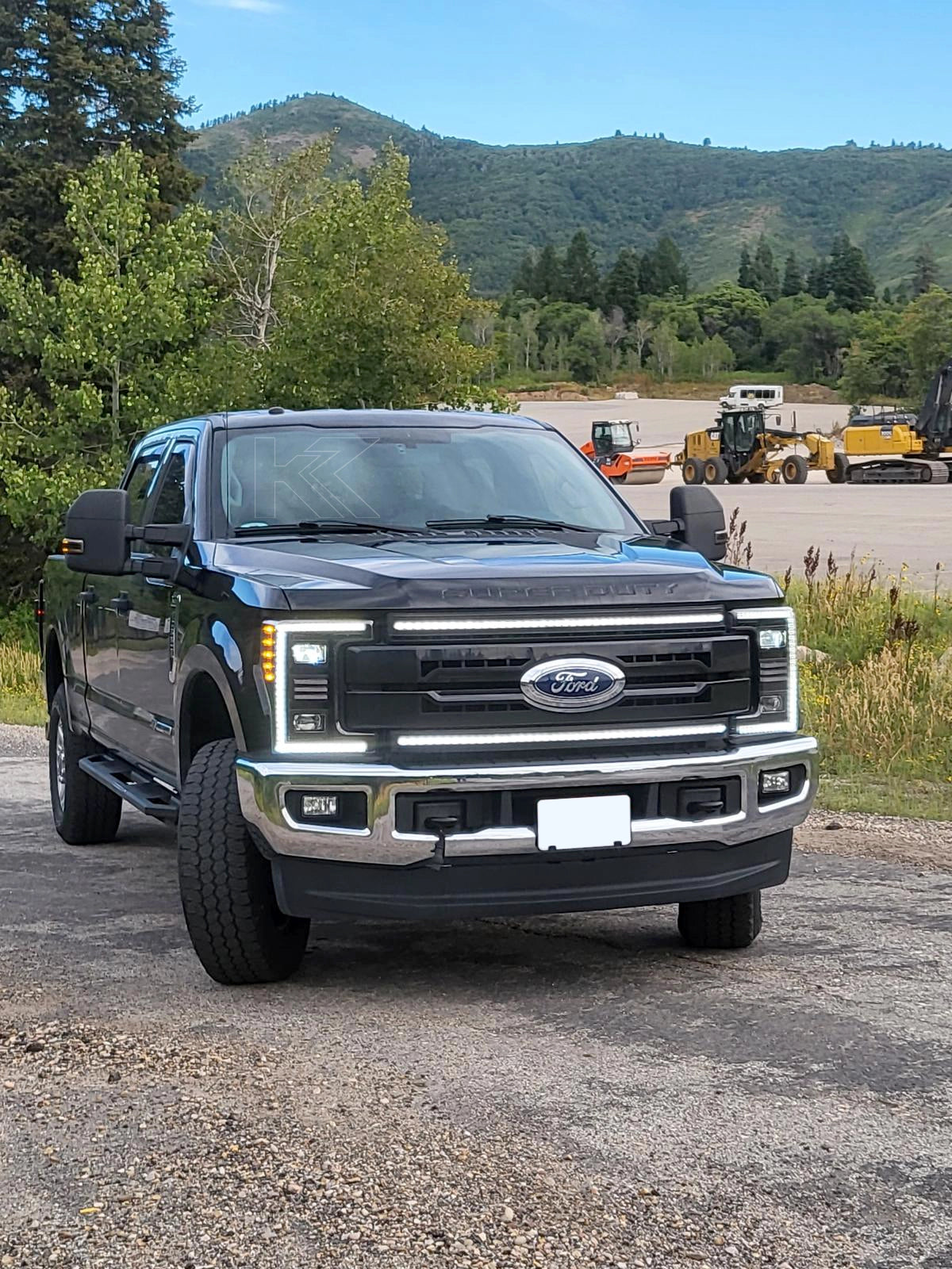 Essential Series Headlight/DRL Grille/Taillight 3pc Bundle 17-19 Ford Super Duty OLM Outside Line Motoring