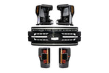 Essential Series Headlight/DRL Grille/Taillight 3pc Bundle 17-19 Ford Super Duty OLM Outside Line Motoring