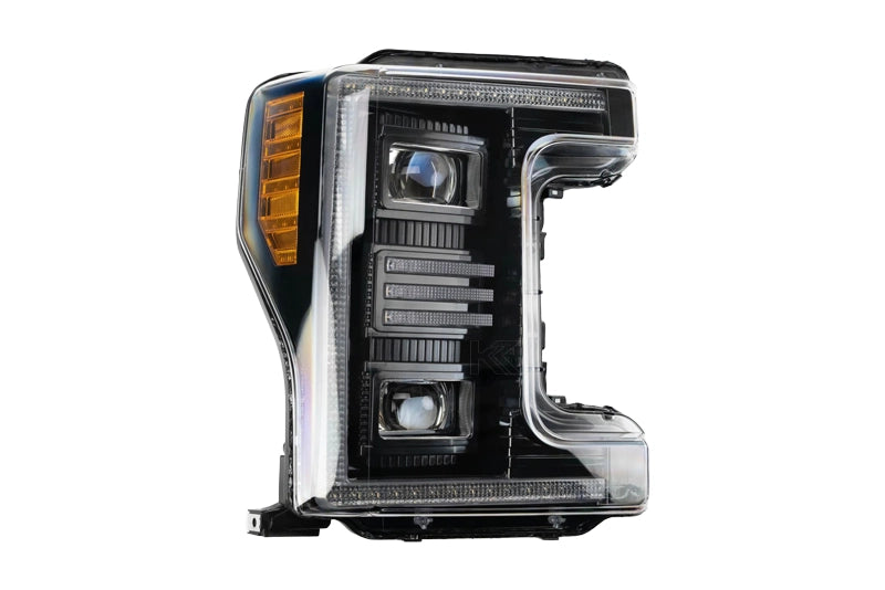 Essential Series Headlight and DRL Grille 2pc Bundle 17-19 Ford Super Duty OLM Outside Line Motoring