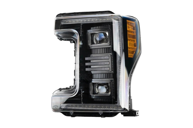 Essential Series Headlight and DRL Grille 2pc Bundle 17-19 Ford Super Duty OLM Outside Line Motoring