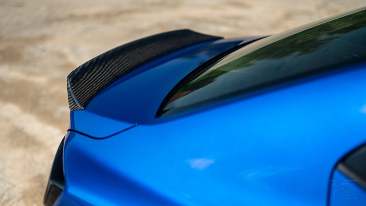 RD3 Style Carbon Fiber Duckbill Spoiler 22-Present WRX OLM Outside Line Motoring