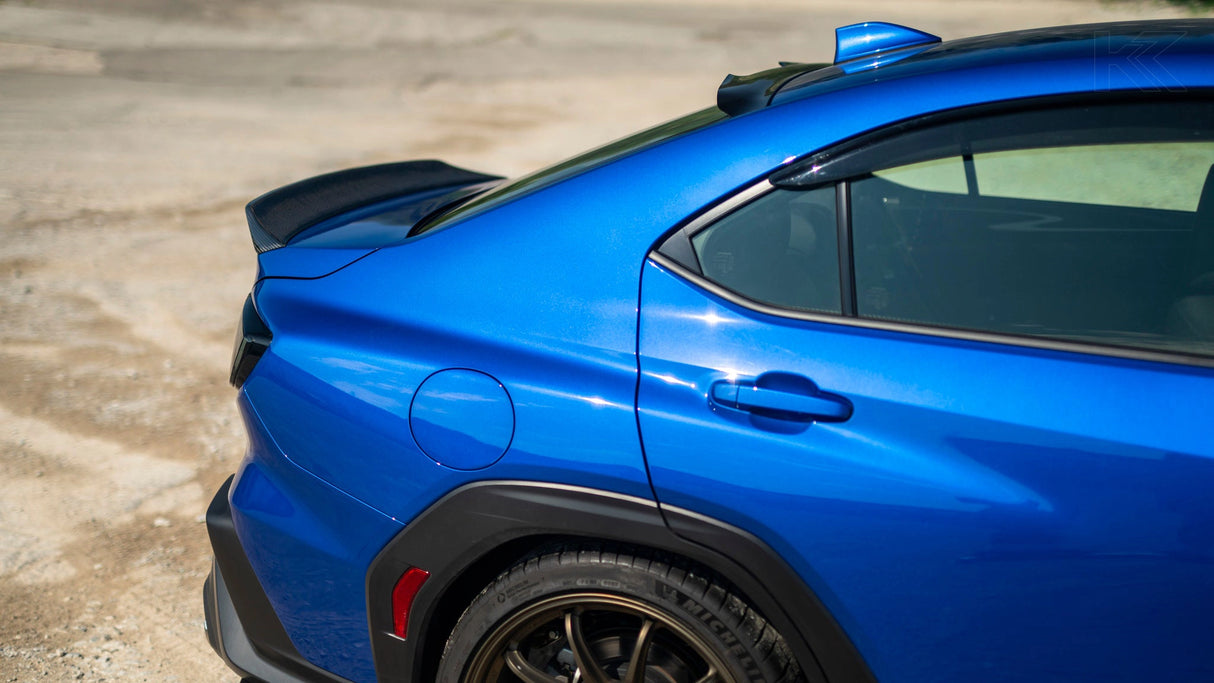 RD3 Style Carbon Fiber Duckbill Spoiler 22-Present WRX OLM Outside Line Motoring