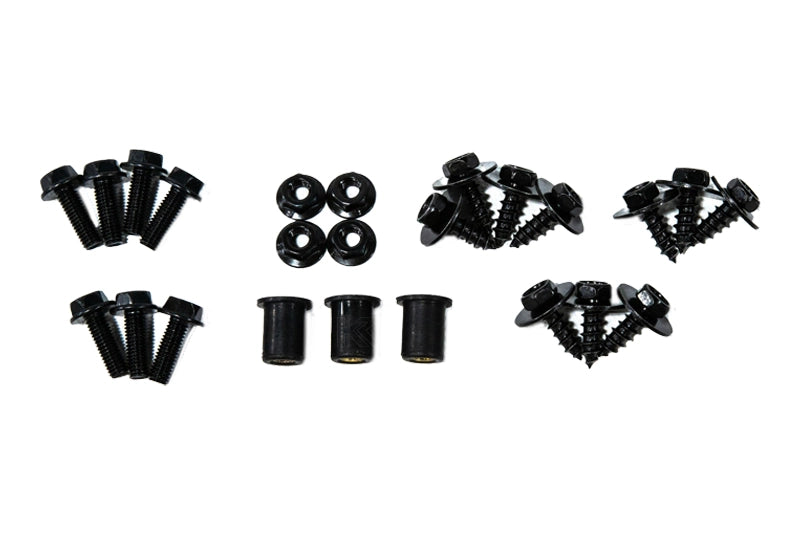 RD1 Style 3 Piece Matte Black ABS Front Lip 22-Present WRX OLM Outside Line Motoring