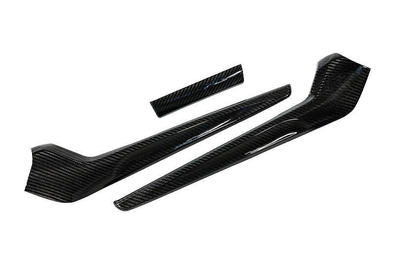 LE Carbon Fiber Shift Panel Side Covers (3pc) 22-Present Honda Civic Type R OLM Outside Line Motoring