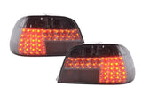 BMW 7-Series E38 Clear Smoked LED Tail Lights (1994-1998) - K2 Industries