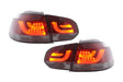 VW Golf Mk6 GTI LED Bar Red/Smoked Tail Lights V1 (2008-2014) - K2 Industries