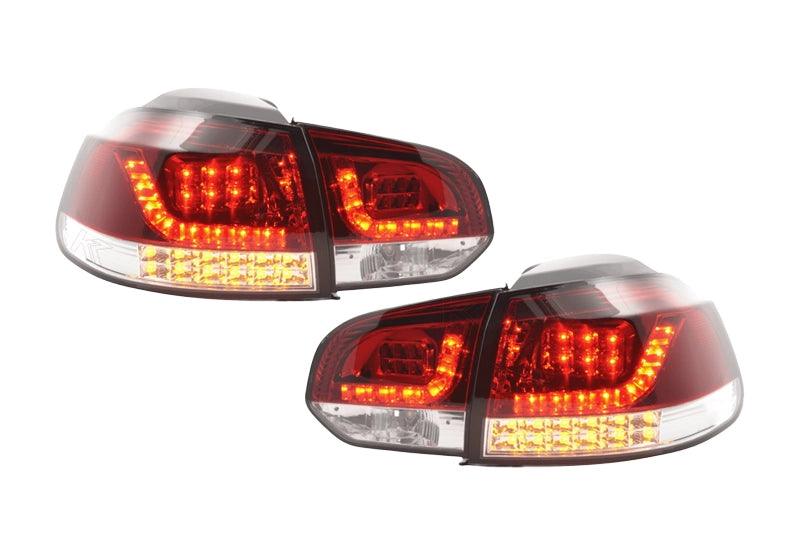 VW Golf Mk6 GTI LED Red Tail Lights V2 LED Indicators (2008-2014) - K2 Industries