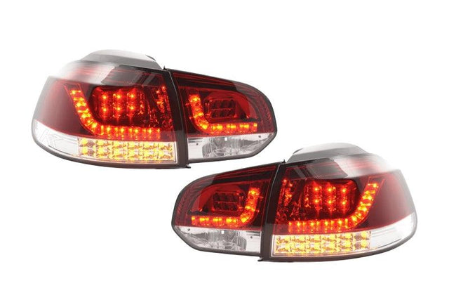 VW Golf Mk6 GTI LED Red Tail Lights V2 LED Indicators (2008-2014) - K2 Industries