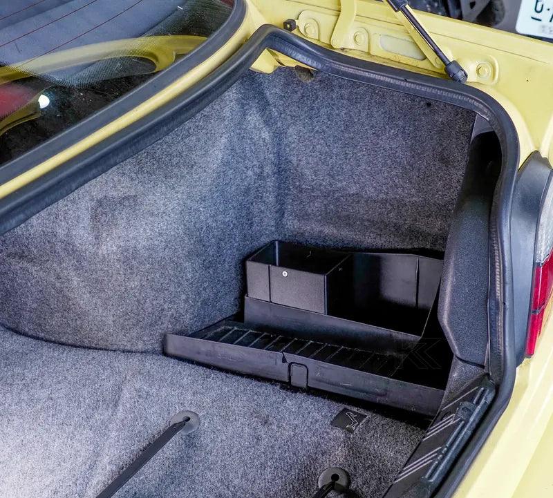 BMW E36 TRUNK OIL STORAGE BOX