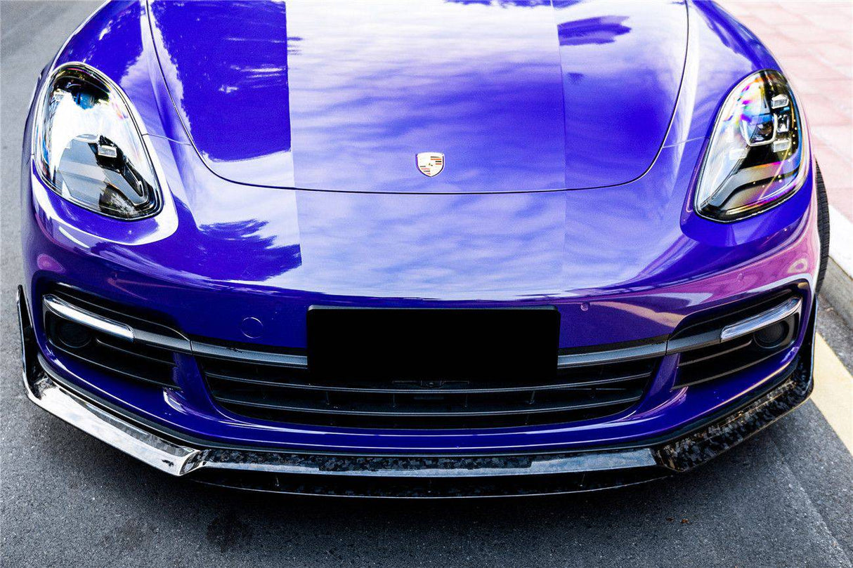 2017-2023 Porsche Panamera 971 4S    4    GTS OD Style DRY Carbon Fiber Front Lip