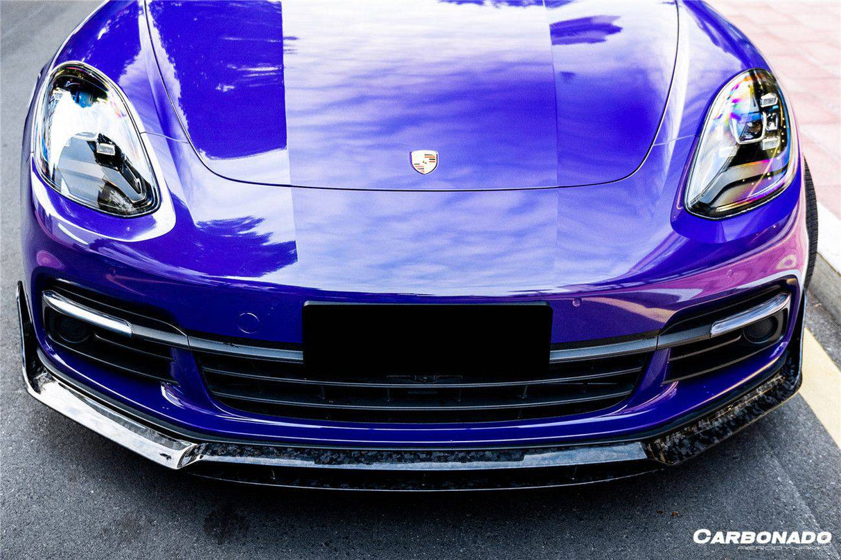 2017-2023 Porsche Panamera 971 4S    4    GTS OD Style DRY Carbon Fiber Front Lip
