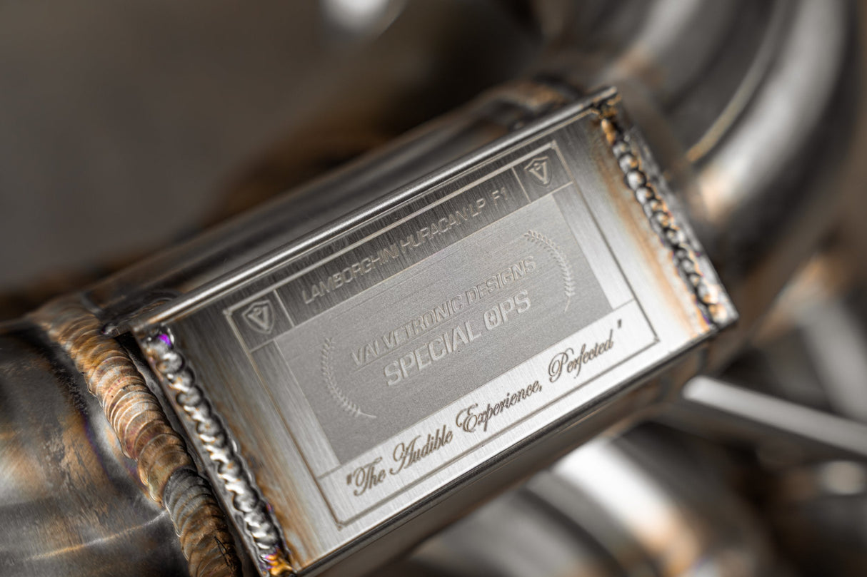 Lamborghini Huracan True F1 / Valved Exhaust System (LP580/610)