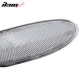 2000-2003 Nissan Maxima JDM Black Front Bumper Side Marker Lights